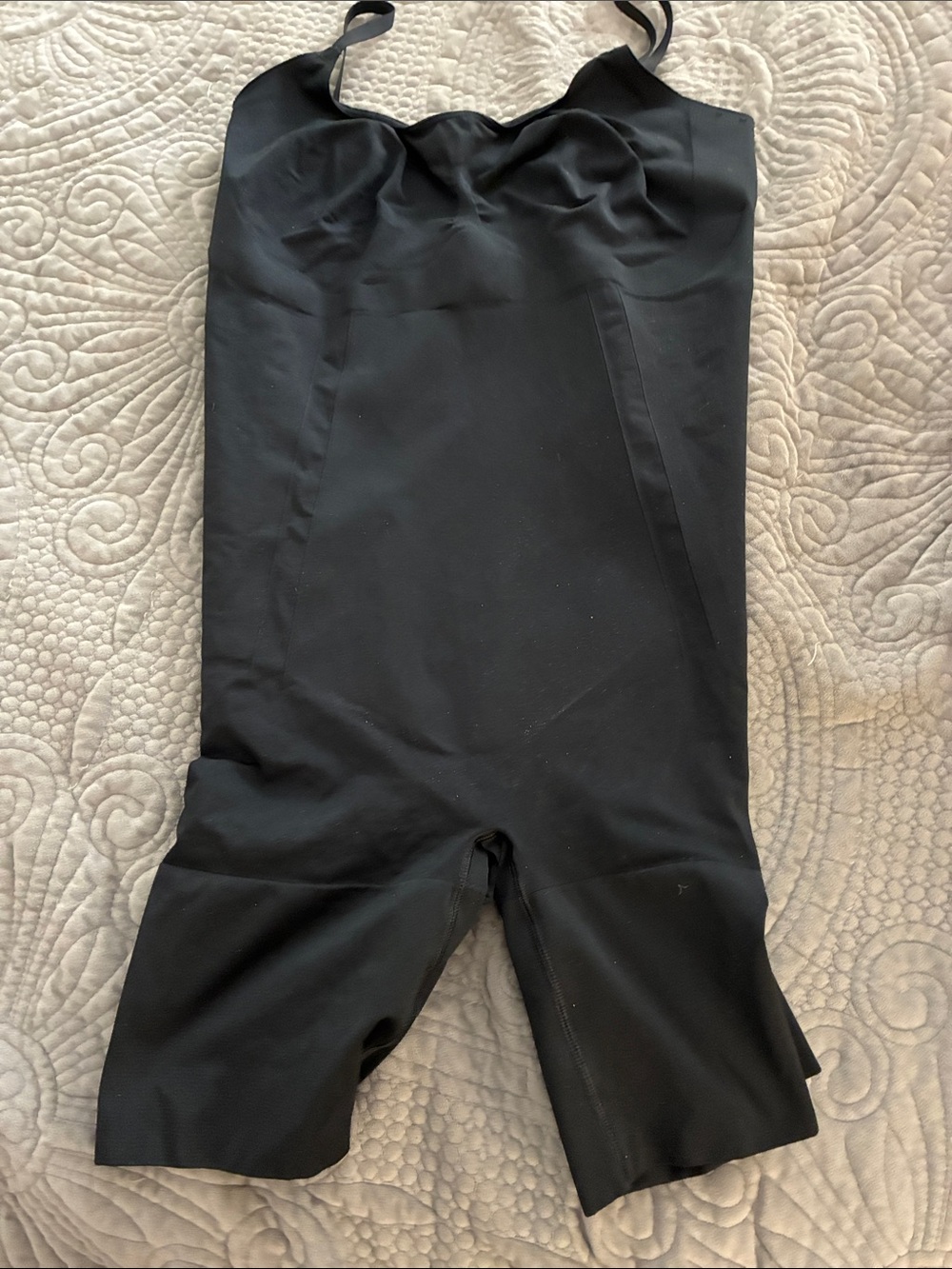Spanx Black Full-Body Shapewear Bodysuit With Adjustable Straps - Picture 2 of 6
